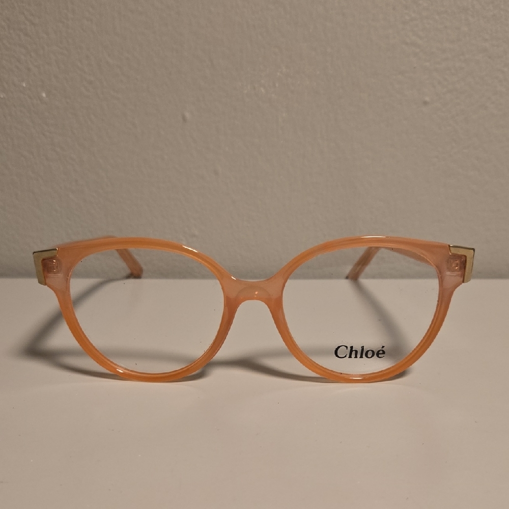 Chloe Pink/Peach Eyeglasses